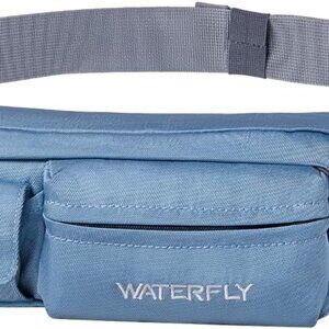 Fanny Pack for Women Men Water Resistant Small Waist Pouch Slim Belt Bag with 4